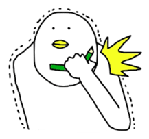 He name is trint sticker #9746165