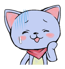 Q-chan "Various smiles" sticker #9746195