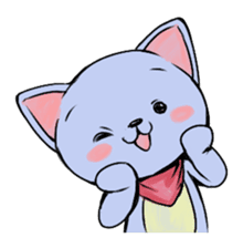 Q-chan "Various smiles" sticker #9746198