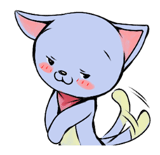 Q-chan "Various smiles" sticker #9746205