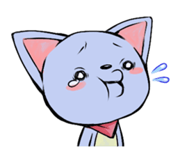 Q-chan "Various smiles" sticker #9746211