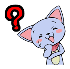 Q-chan "Various smiles" sticker #9746213