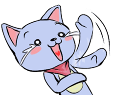 Q-chan "Various smiles" sticker #9746217