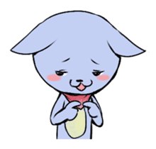 Q-chan "Various smiles" sticker #9746220