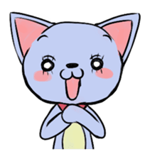 Q-chan "Various smiles" sticker #9746222