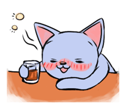 Q-chan "Various smiles" sticker #9746228