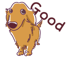 I Love Dachshund (Pop) sticker #9746274