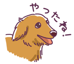 I Love Dachshund (Pop) sticker #9746275