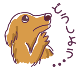 I Love Dachshund (Pop) sticker #9746280