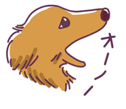 I Love Dachshund (Pop) sticker #9746281