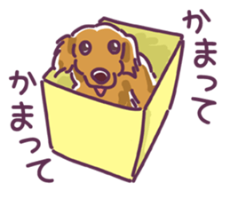 I Love Dachshund (Pop) sticker #9746289
