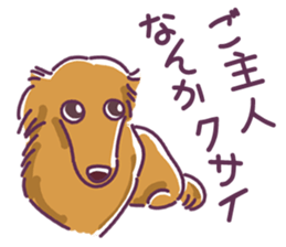 I Love Dachshund (Pop) sticker #9746291