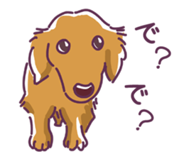 I Love Dachshund (Pop) sticker #9746301