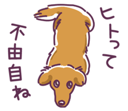 I Love Dachshund (Pop) sticker #9746310