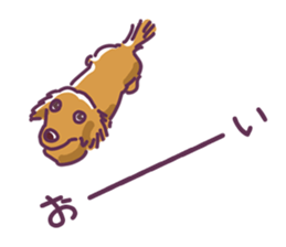 I Love Dachshund (Pop) sticker #9746311