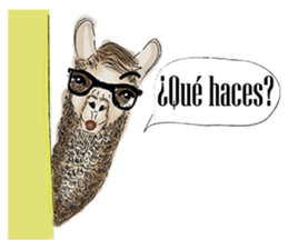 Hipzta Lllama sticker #9746353