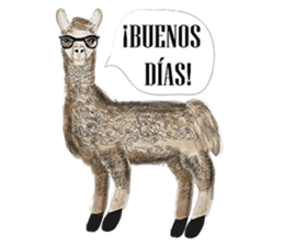 Hipzta Lllama sticker #9746355