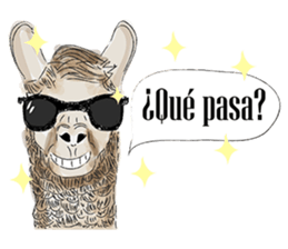Hipzta Lllama sticker #9746359