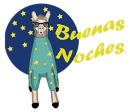 Hipzta Lllama sticker #9746363