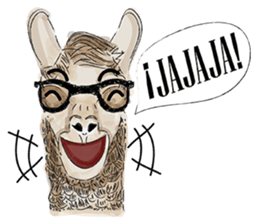 Hipzta Lllama sticker #9746365