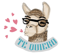 Hipzta Lllama sticker #9746367