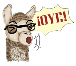 Hipzta Lllama sticker #9746371