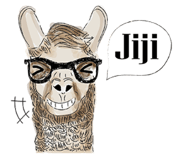 Hipzta Lllama sticker #9746375