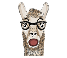 Hipzta Lllama sticker #9746378