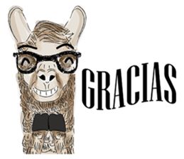 Hipzta Lllama sticker #9746381