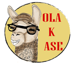 Hipzta Lllama sticker #9746382