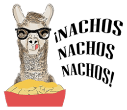 Hipzta Lllama sticker #9746383