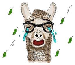 Hipzta Lllama sticker #9746386