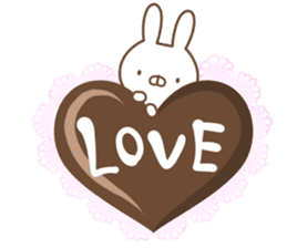 Rabbit&Chocolate sticker #9746399