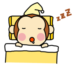 Dopey Monkey "Monta" sticker #9746581