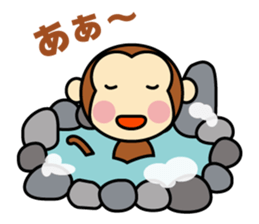 Dopey Monkey "Monta" sticker #9746582