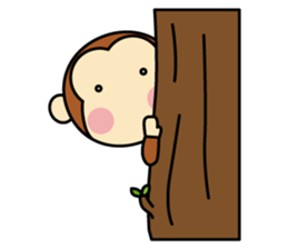Dopey Monkey "Monta" sticker #9746586