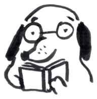 Friendly dog POTATO sticker #9747047