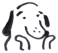 Friendly dog POTATO sticker #9747048
