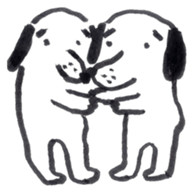 Friendly dog POTATO sticker #9747063