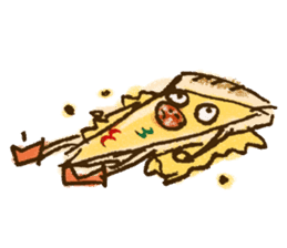 Pizza only sticker #9747543