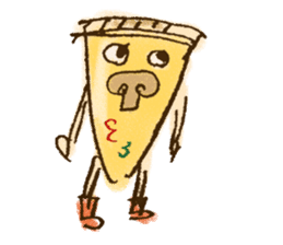 Pizza only sticker #9747562