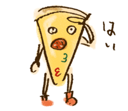 Pizza only sticker #9747563