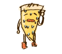 Pizza only sticker #9747572