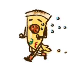 Pizza only sticker #9747573