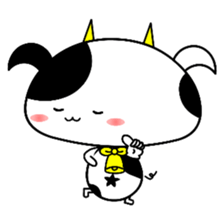 Good job Man VS Mushroom Cow(Part 2) sticker #9747922