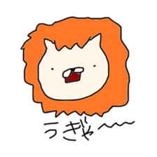 painted animals sticker #9747968