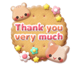 Animal Cookies 3(eng) sticker #9748067