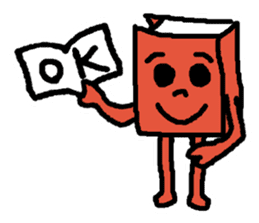 Sticker for bookworm. sticker #9748338