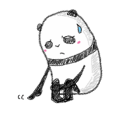 Panda,lovely panda sticker #9748518