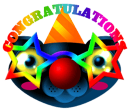 Black cat kurosu sticker #9748677